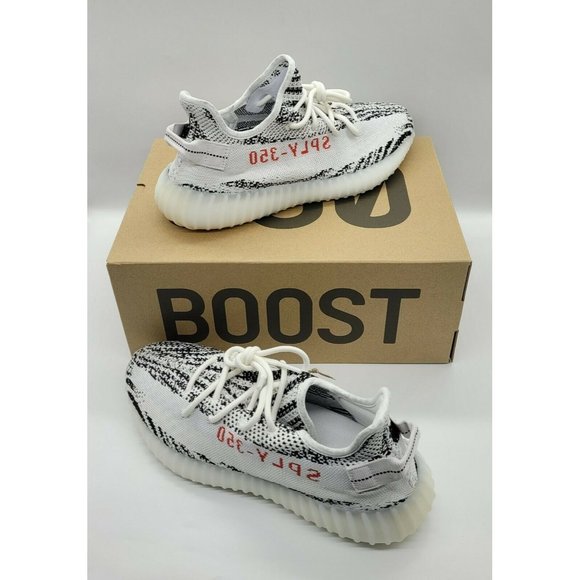 Adidas Yeezy Boost 350 V2 'Zebra' CP9654 - Picture 8 of 11